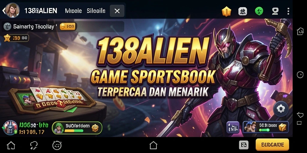 Tampilan gameplay menarik dari aplikasi Sportsbook 138ALIEN.