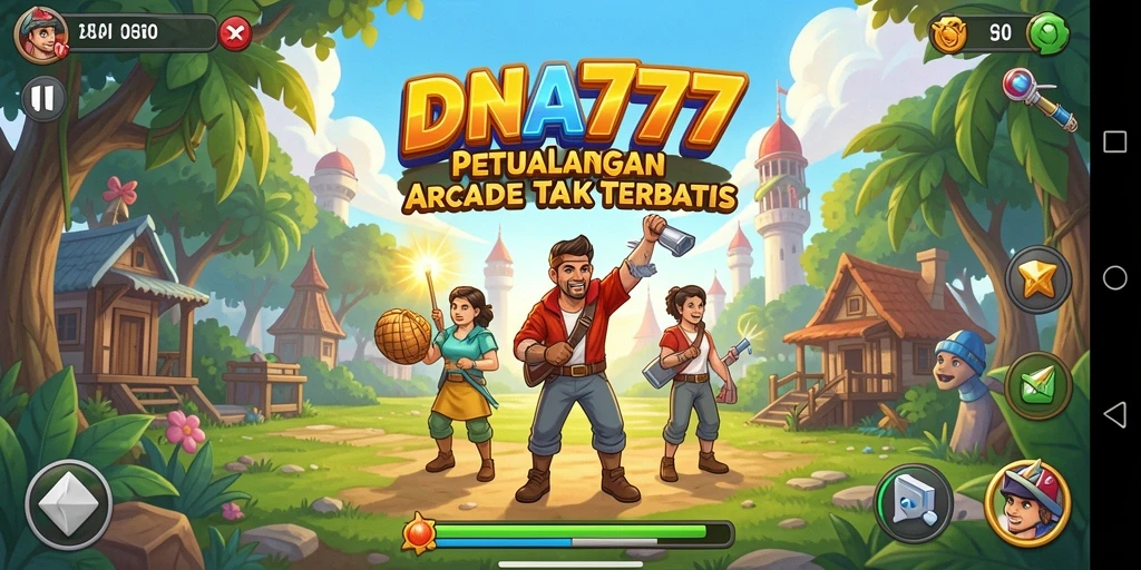 Gameplay menarik dalam DNA777 yang penuh aksi dan tantangan.