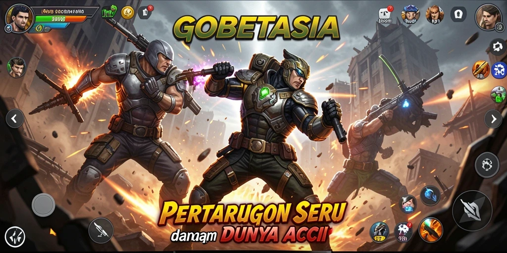 Tampilan menegangkan saat beraksi dalam GOBETASIA.
