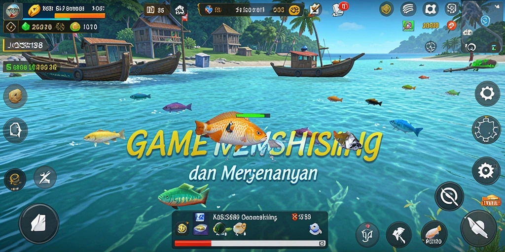Screenshot utama JOSS188 menampilkan gameplay Fishing yang imersif dan menantang.