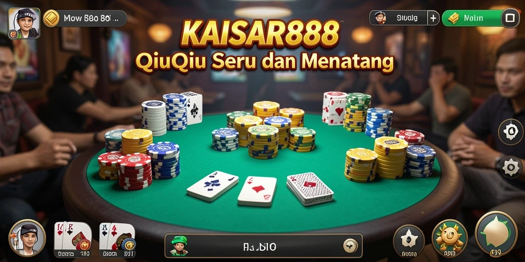 Tampilan gameplay QiuQiu yang menarik dan mendebarkan.