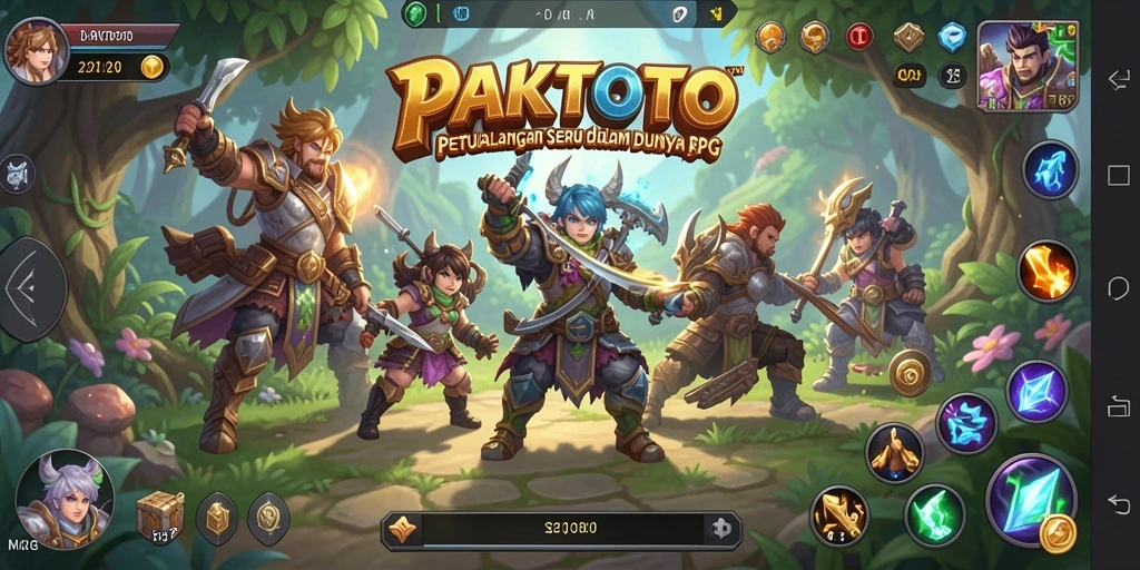 Gameplay RPG seru dengan grafis menawan di PAKTOTO.