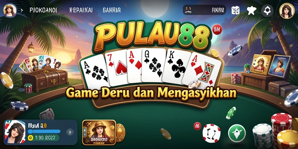 Gameplay PULAU88 menunjukkan keseruan permainan Domino yang menantang.