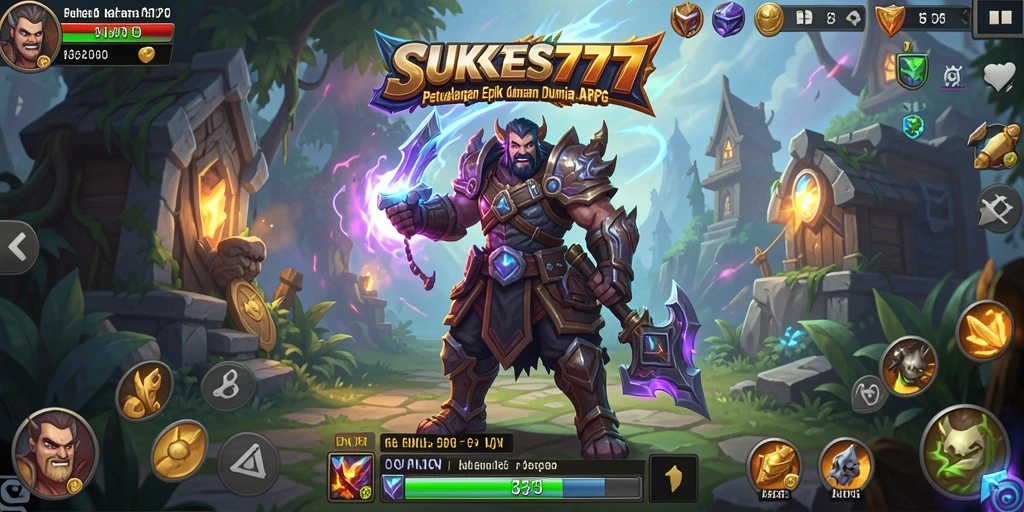 Tampilan gameplay menarik dari SUKSES777 yang menghadirkan aksi ARPG seru.